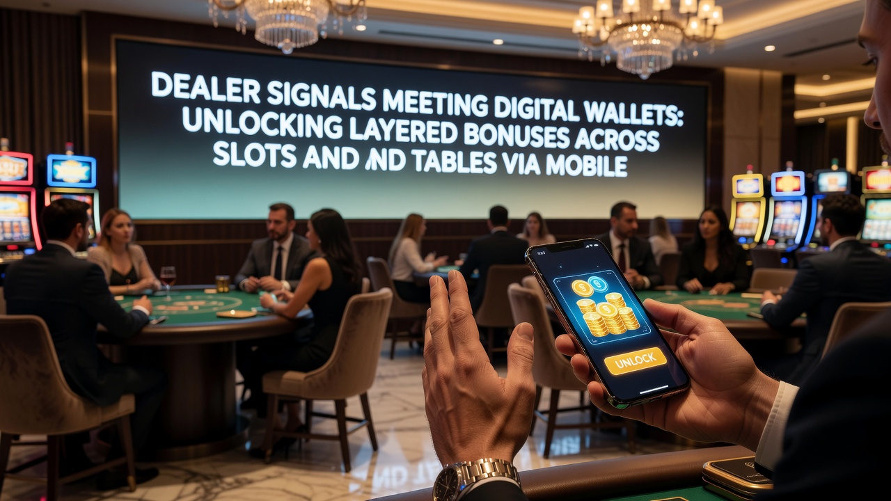 Support dashboard illustrating layered bonus activation via digital wallets during live dealer and slot sessions