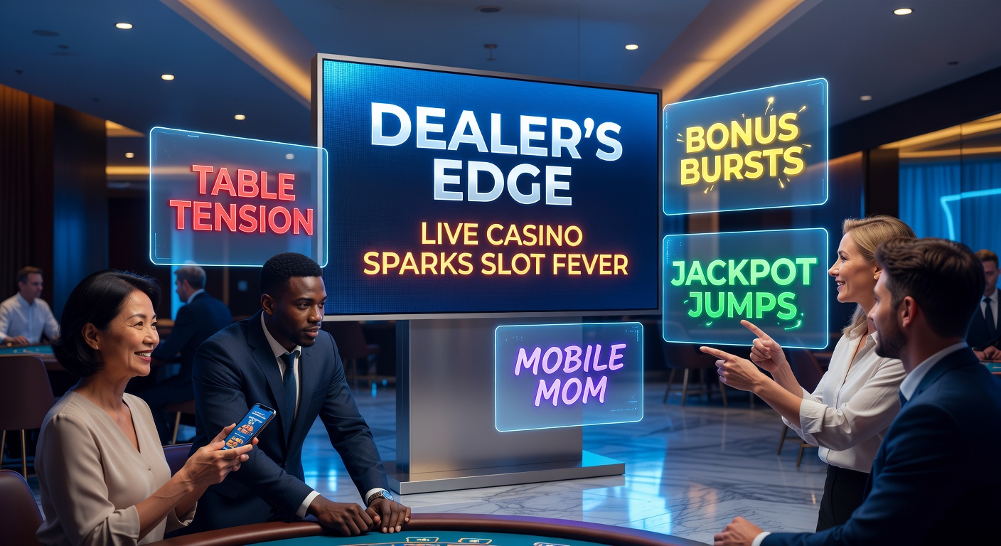 Dynamic mobile screen showing live roulette wheel spinning alongside slot reels and jackpot meters climbing, highlighting seamless cross-game action on smartphones