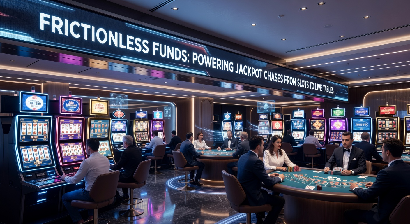 Close-up of a mobile screen displaying instant deposit confirmation amid a live roulette jackpot wheel and slot paytable