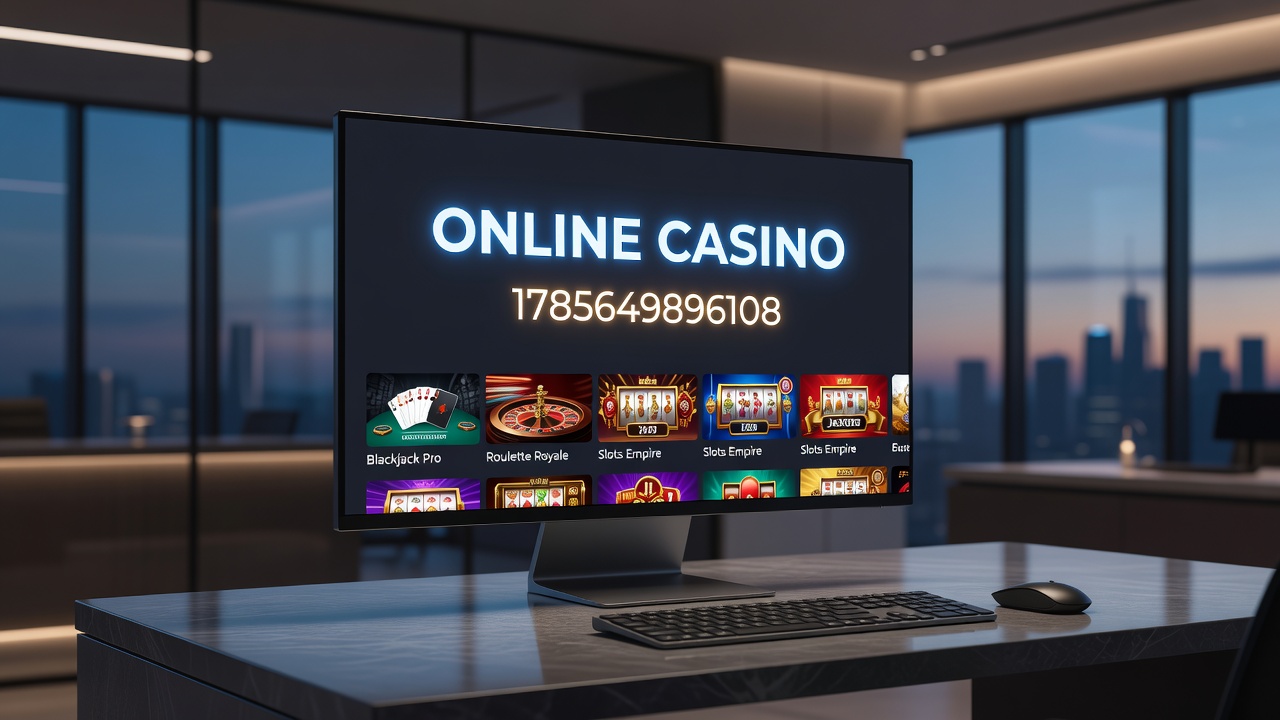 Live dealer table in an online casino environment with professional croupiers